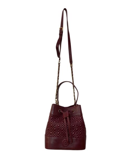 TORY BURCH（トリーバーチ）TORY BURCH (トリーバーチ) ショルダーバッグ バーガンディーの古着・服飾アイテム
