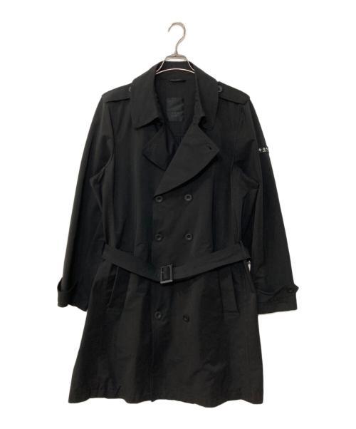 TATRAS（タトラス）TATRAS (タトラス) ROTONDO ダブルトレンチコート ブラック サイズ:06の古着・服飾アイテム