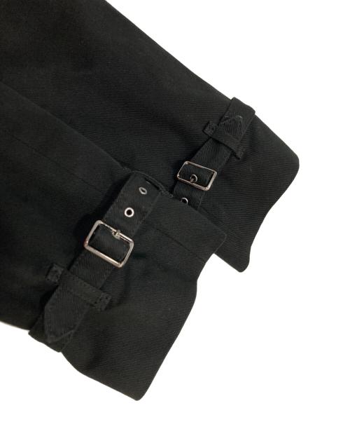 kudos（クードス）kudos (クードス) 変形トレンチコート ブラック サイズ:1の古着・服飾アイテム
