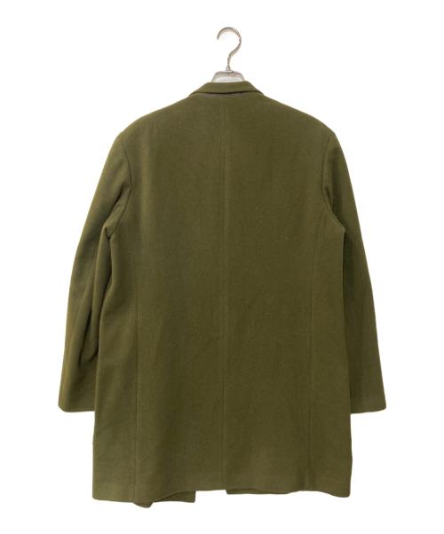 Yohji Yamamoto pour homme（ヨウジヤマモト プールオム）Yohji Yamamoto pour homme (ヨウジヤマモト プールオム) ウールコート グリーン サイズ:Sの古着・服飾アイテム
