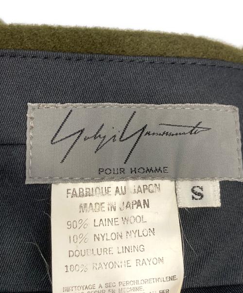 Yohji Yamamoto pour homme（ヨウジヤマモト プールオム）Yohji Yamamoto pour homme (ヨウジヤマモト プールオム) ウールパンツ グリーン サイズ:Sの古着・服飾アイテム