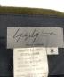 中古・古着 Yohji Yamamoto pour homme (ヨウジヤマモト プールオム) ウールパンツ グリーン サイズ:S：15000円