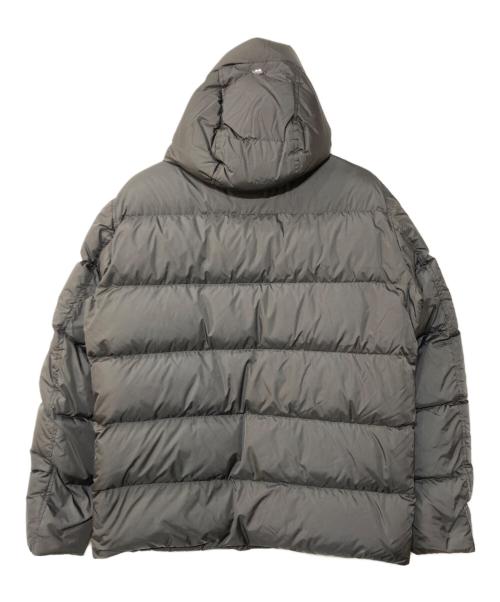 HERNO（ヘルノ）HERNO (ヘルノ) ウォーターレペレントナイロンダウンフーディーブルゾン グレー サイズ:50の古着・服飾アイテム