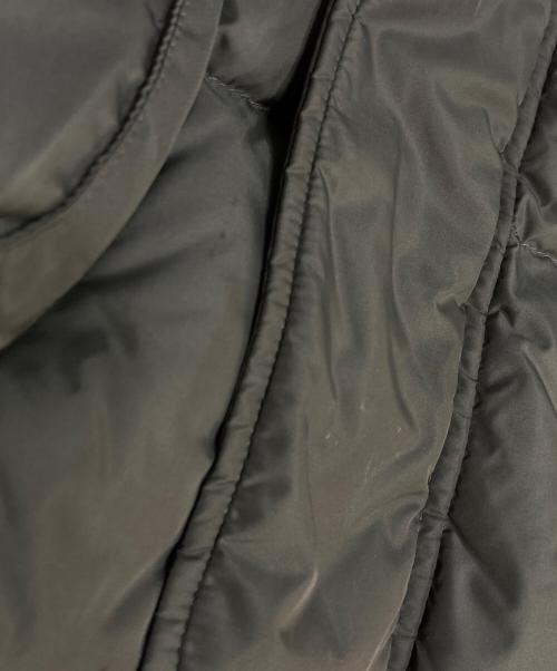 HERNO（ヘルノ）HERNO (ヘルノ) ウォーターレペレントナイロンダウンフーディーブルゾン グレー サイズ:50の古着・服飾アイテム