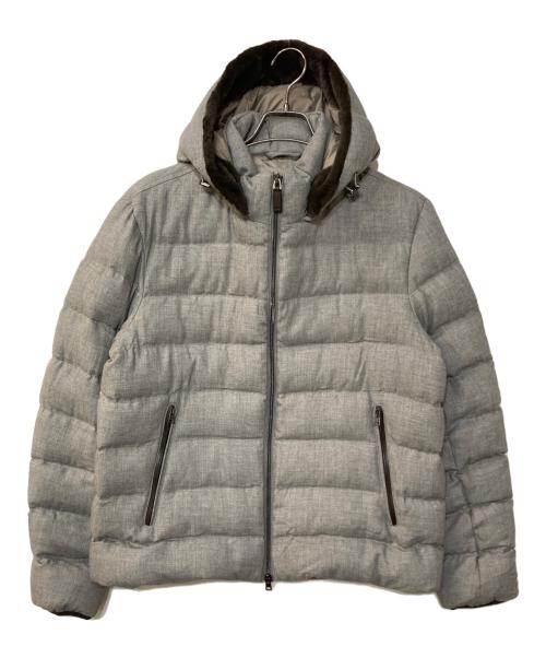 HERNO（ヘルノ）HERNO (ヘルノ) Padded down jacket グレー サイズ:50の古着・服飾アイテム