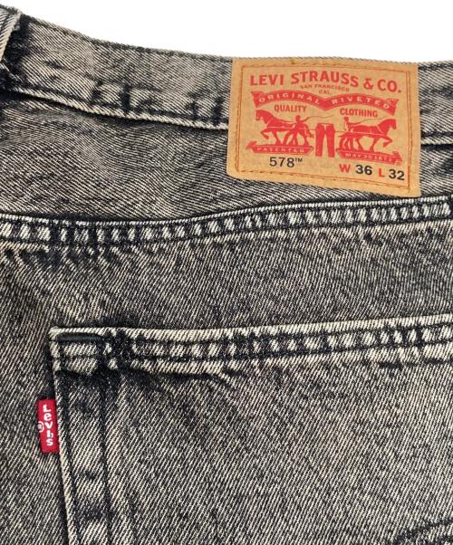 LEVI'S（リーバイス）LEVI'S (リーバイス) 578 バギージーンズ グレー サイズ:W36の古着・服飾アイテム