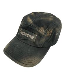 SUPREME（シュプリーム）の古着「オーバーダイ キャンプ キャップ/Overdyed Camp Cap」｜ブラック×ブラウン