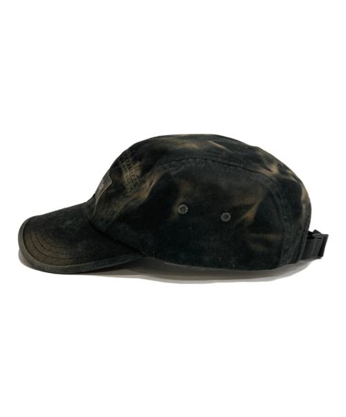SUPREME（シュプリーム）SUPREME (シュプリーム) オーバーダイ キャンプ キャップ/Overdyed Camp Cap ブラック×ブラウンの古着・服飾アイテム
