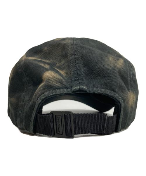 SUPREME（シュプリーム）SUPREME (シュプリーム) オーバーダイ キャンプ キャップ/Overdyed Camp Cap ブラック×ブラウンの古着・服飾アイテム