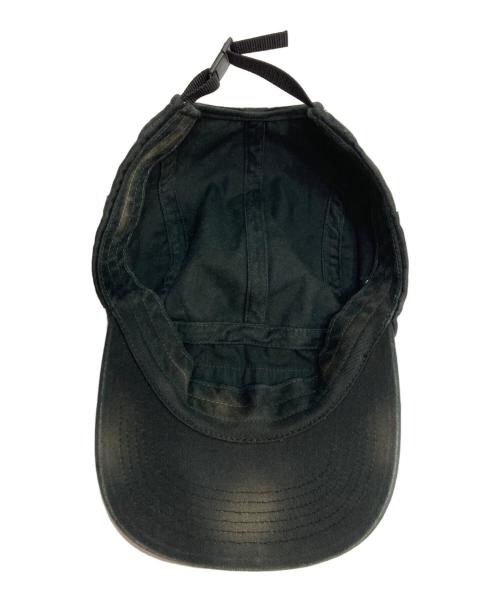 SUPREME（シュプリーム）SUPREME (シュプリーム) オーバーダイ キャンプ キャップ/Overdyed Camp Cap ブラック×ブラウンの古着・服飾アイテム