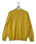 Yonetomi (ヨネトミ) RIGID CASHMERE KNIT P/O リジッドカシミヤニット プルオーバー イエロー サイズ:3：10000円