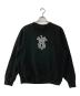 stussy（ステューシー）の古着「S CROWN CREW」｜ブラック