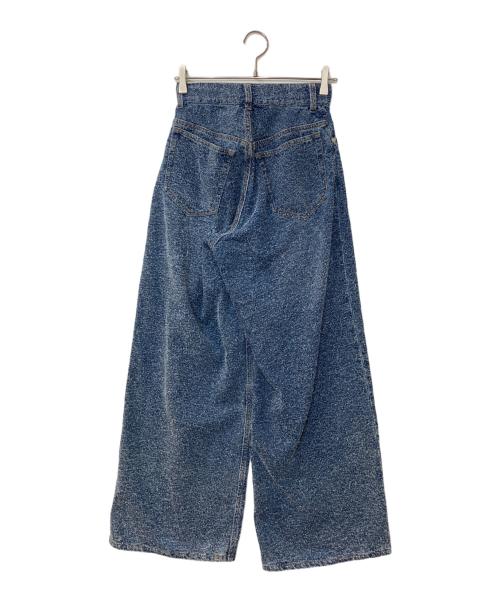 cygne（シーニュ）cygne (シーニュ) ファンシーデニムパンツ Ruy インディゴ サイズ:00の古着・服飾アイテム