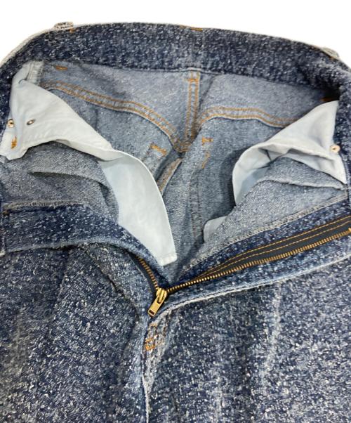 cygne（シーニュ）cygne (シーニュ) ファンシーデニムパンツ Ruy インディゴ サイズ:00の古着・服飾アイテム