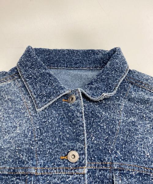 cygne（シーニュ）cygne (シーニュ) ファンシーデニムジャケット Romeo インディゴの古着・服飾アイテム