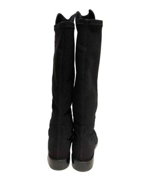 STUART WEITZMAN（スチュアートワイツマン）STUART WEITZMAN (スチュアートワイツマン) ロングブーツ/Keelan City Suede To-The-Knee Boot ブラック サイズ:38の古着・服飾アイテム