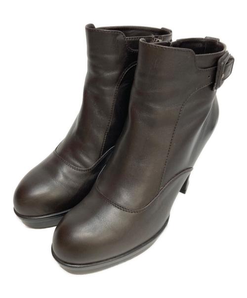 TOD'S（トッズ）TOD'S (トッズ) チャンキーヒール ショートブーツ ブラック サイズ:37の古着・服飾アイテム