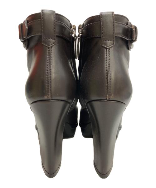 TOD'S（トッズ）TOD'S (トッズ) チャンキーヒール ショートブーツ ブラック サイズ:37の古着・服飾アイテム