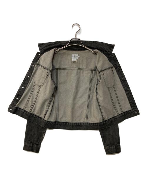 Calvin Klein（カルバンクライン）Calvin Klein (カルバンクライン) トラッカージャケット ブラック サイズ:Lの古着・服飾アイテム