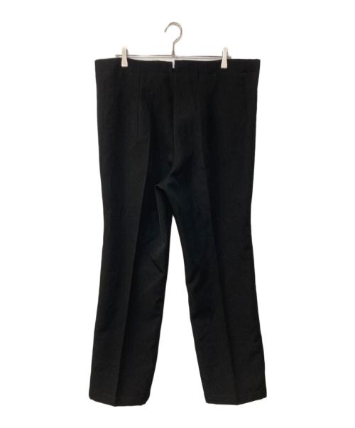 YOHJI YAMAMOTO（ヨウジヤマモト）YOHJI YAMAMOTO (ヨウジヤマモト) ウールパンツ ブラック サイズ:3の古着・服飾アイテム