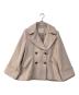 Her lip to（ハーリップトゥ）の古着「Proust Wool-Blend Melton Coat」｜ピンク