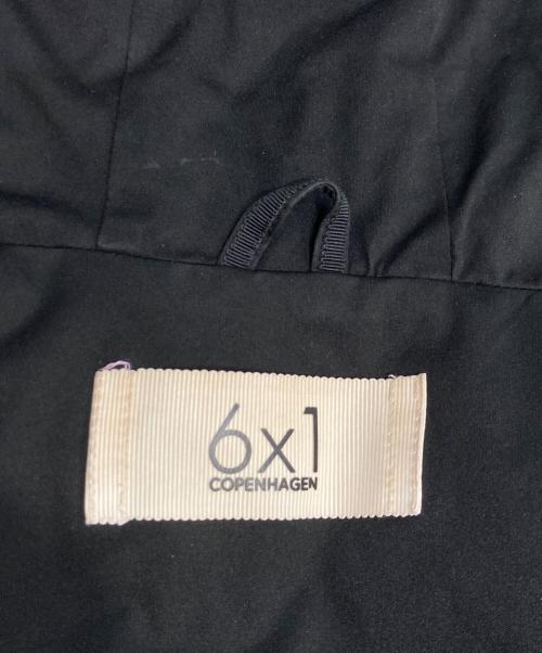 6×1 COPENHAGEN（シックスバイワン コペンハーゲン）6×1 COPENHAGEN (シックスバイワン コペンハーゲン) COCOON DOWN JACKET コクーンダウンジャケット ブラック サイズ:1の古着・服飾アイテム