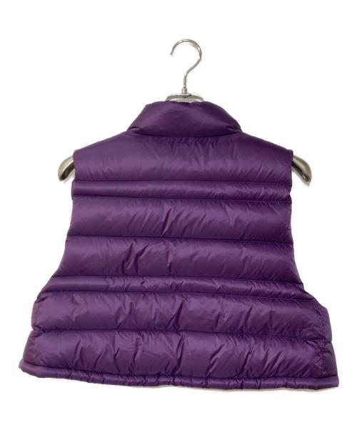 rhodo lirion（ロドリリオン）RHODO LIRION (ロドリリオン) Short Down Vest ショートダウンベスト パープル サイズ:Sの古着・服飾アイテム