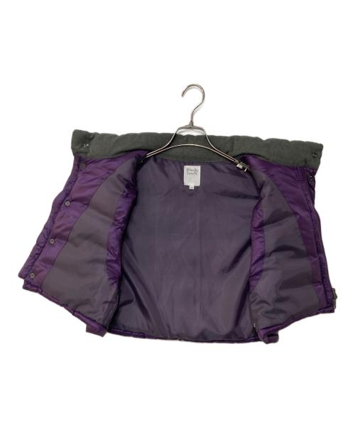 rhodo lirion（ロドリリオン）RHODO LIRION (ロドリリオン) Short Down Vest ショートダウンベスト パープル サイズ:Sの古着・服飾アイテム
