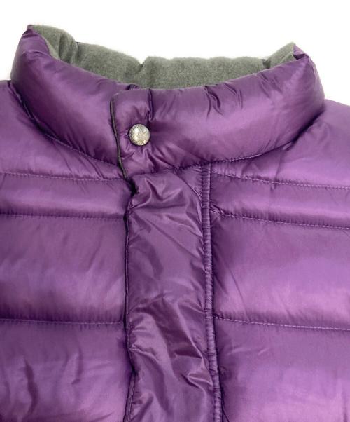 rhodo lirion（ロドリリオン）RHODO LIRION (ロドリリオン) Short Down Vest ショートダウンベスト パープル サイズ:Sの古着・服飾アイテム