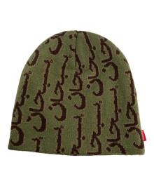 SUPREME（シュプリーム）の古着「Arabic Jacquard Beanie」｜グリーン