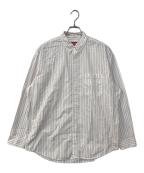 SUPREMEシュプリーム）の古着「Loose Fit Stripe Shirt ルーズフィットストライプシャツ」｜ホワイト