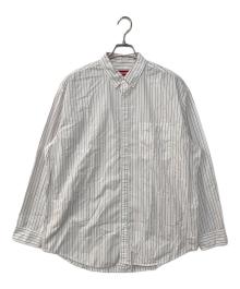 SUPREME（シュプリーム）の古着「Loose Fit Stripe Shirt ルーズフィットストライプシャツ」｜ホワイト