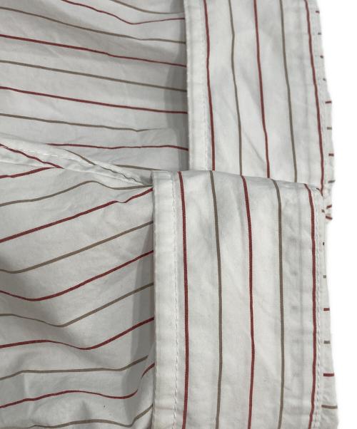 SUPREME（シュプリーム）Supreme (シュプリーム) Loose Fit Stripe Shirt ルーズフィットストライプシャツ ホワイト サイズ:Lの古着・服飾アイテム