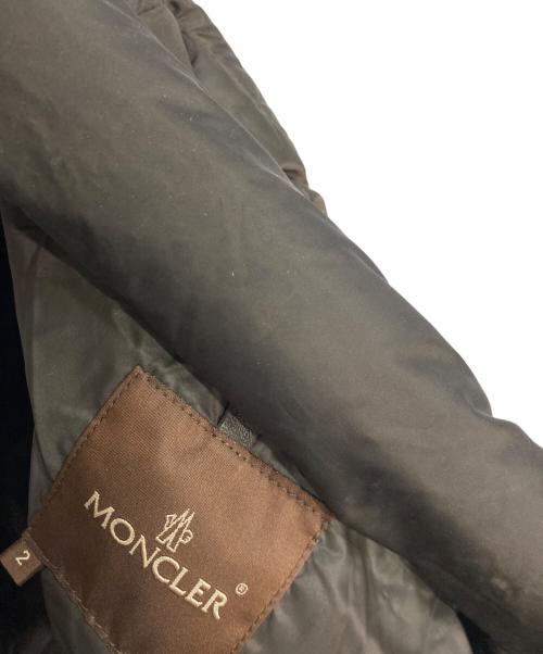 MONCLER（モンクレール）MONCLER (モンクレール) ダウンジャケット ブラウン サイズ:2の古着・服飾アイテム