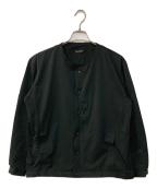 DESCENTE ALLTERRAINデザイント オルテライン）の古着「ROUND COLLAR JACKET ラウンドカラージャケット」｜ブラック