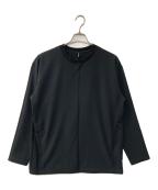 DESCENTE ALLTERRAINデザイント オルテライン）の古着「TECH L/S T-SHIRT」｜ブラック