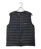 mont-bellモンベル）の古着「スペリオダウン ラウンドネックベスト」｜ブラック