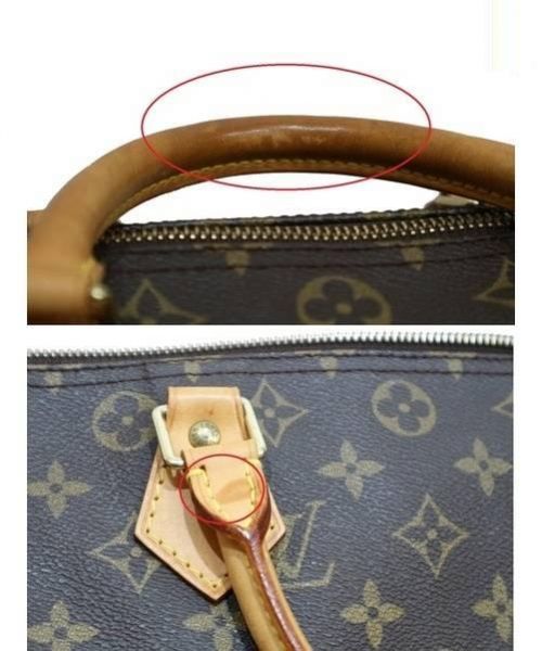 LOUIS VUITTON（ルイ ヴィトン）LOUIS VUITTON (ルイヴィトン) スピーディ30 ブラウン サイズ:30 TH0013の古着・服飾アイテム