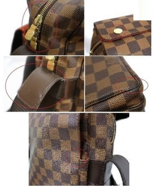 LOUIS VUITTON（ルイ ヴィトン）LOUIS VUITTON (ルイヴィトン) ナヴィグリオ ブラウン サイズ:- ダミエ N45255 NO0010の古着・服飾アイテム