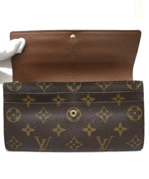 LOUIS VUITTON（ルイ ヴィトン）LOUIS VUITTON (ルイヴィトン) ポルトフォイユサラ ブラウン サイズ:- モノグラム M61734 CA4089の古着・服飾アイテム