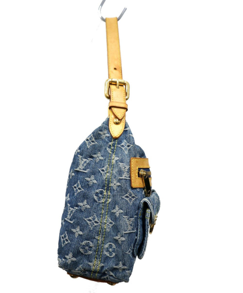 LOUIS VUITTON（ルイ ヴィトン）LOUIS VUITTON (ルイヴィトン) バギーPM  サイズ:PM モノグラム・デニム M95049 AS1025の古着・服飾アイテム