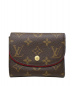 LOUIS VUITTON（ルイヴィトン）の古着「フューシャ ポルトフォイユ・アリアンヌ 」｜ブラウン