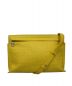 LOEWE（ロエベ）の古着「レザーロゴサコッシュ」｜イエロー
