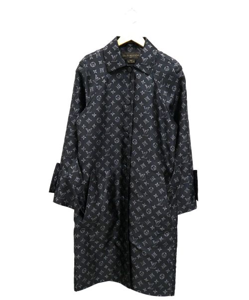 LOUIS VUITTON（ルイ ヴィトン）LOUIS VUITTON (ルイヴィトン) スキューバーモノグラムトレンチコート ブラック サイズ:36 フランス製　FAC035QTUの古着・服飾アイテム