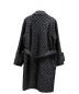 LOUIS VUITTON (ルイヴィトン) スキューバーモノグラムトレンチコート ブラック サイズ:36 フランス製　FAC035QTU：148000円
