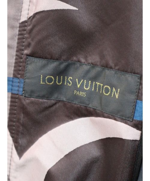 LOUIS VUITTON（ルイ ヴィトン）LOUIS VUITTON (ルイ・ヴィトン) チャップマンジャケット ブラウン サイズ:52 HBB90WPUP 287N 17SSの古着・服飾アイテム