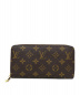 LOUIS VUITTON（ルイヴィトン）の古着「ジッピーウォレット」｜ブラウン