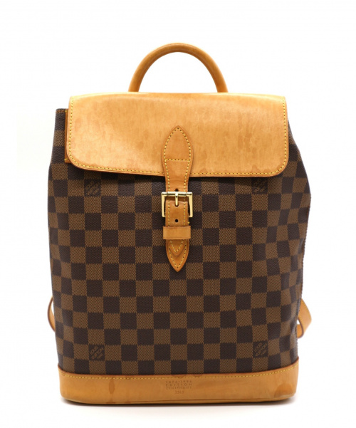 LOUIS VUITTON（ルイ ヴィトン）LOUIS VUITTON (ルイヴィトン) リュック ブラウン ダミエ M99038 TH1906　アルルカンの古着・服飾アイテム