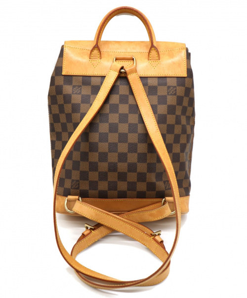 LOUIS VUITTON（ルイ ヴィトン）LOUIS VUITTON (ルイヴィトン) リュック ブラウン ダミエ M99038 TH1906　アルルカンの古着・服飾アイテム