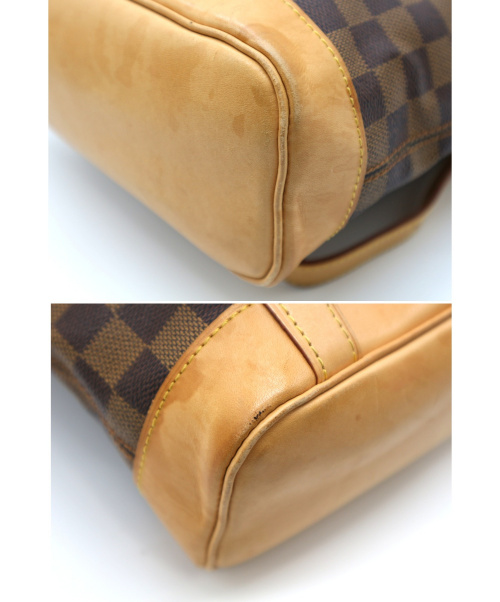 LOUIS VUITTON（ルイ ヴィトン）LOUIS VUITTON (ルイヴィトン) リュック ブラウン ダミエ M99038 TH1906　アルルカンの古着・服飾アイテム